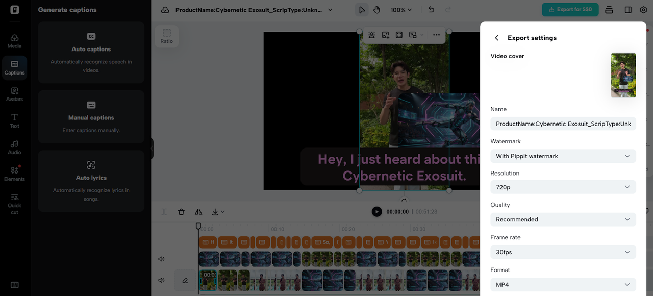 AI Video Editor