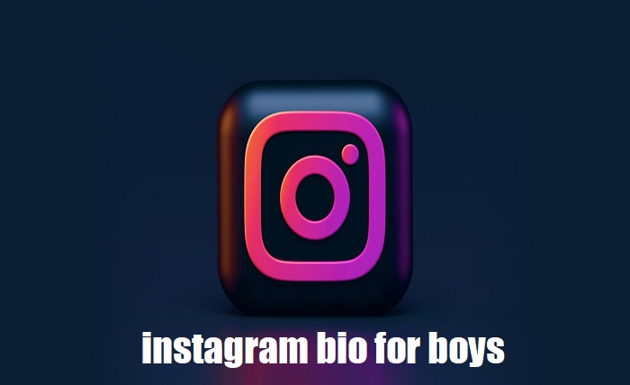 instagram bio for boys