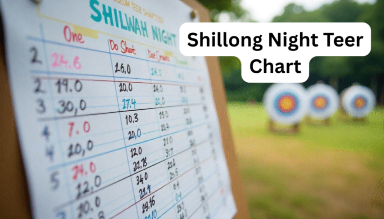 Shillong Night Teer Chart: Latest Results, Predictions & Guide India