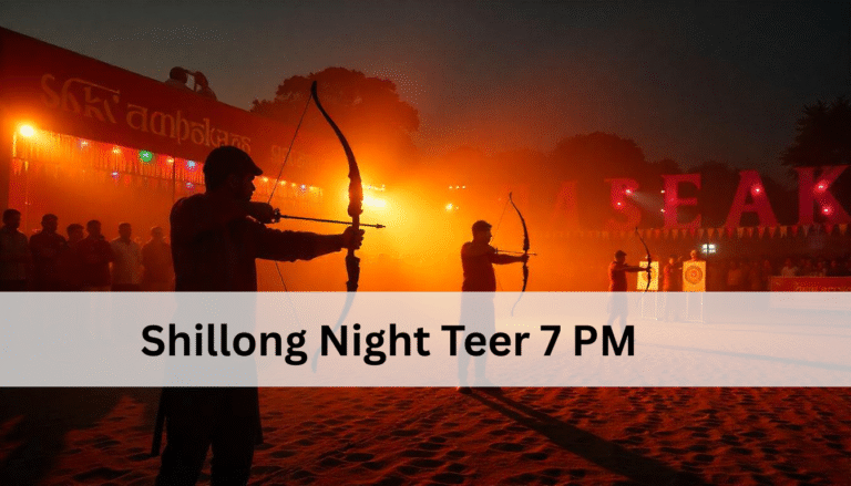 Shillong Night Teer 7 PM: Results, Common Numbers & Updates India